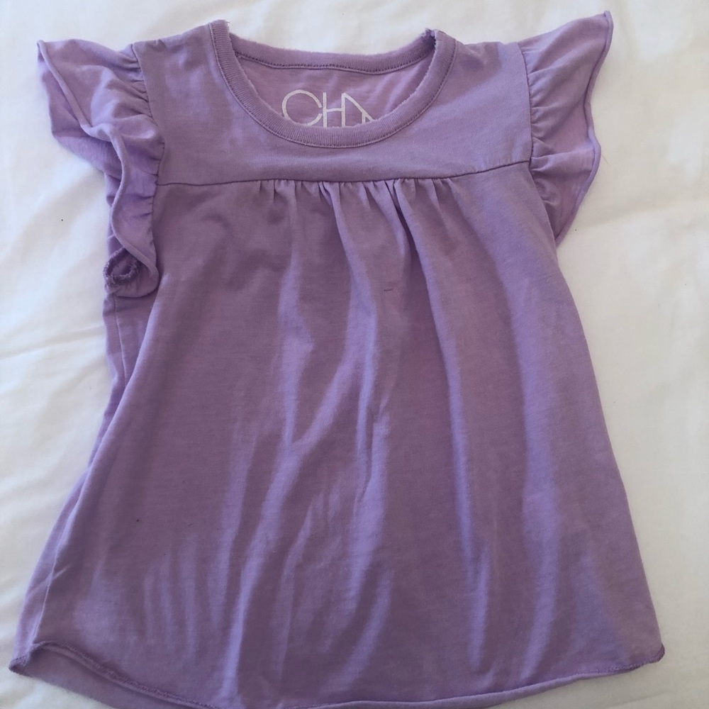 CHA SOR Girls Lilac top 5T